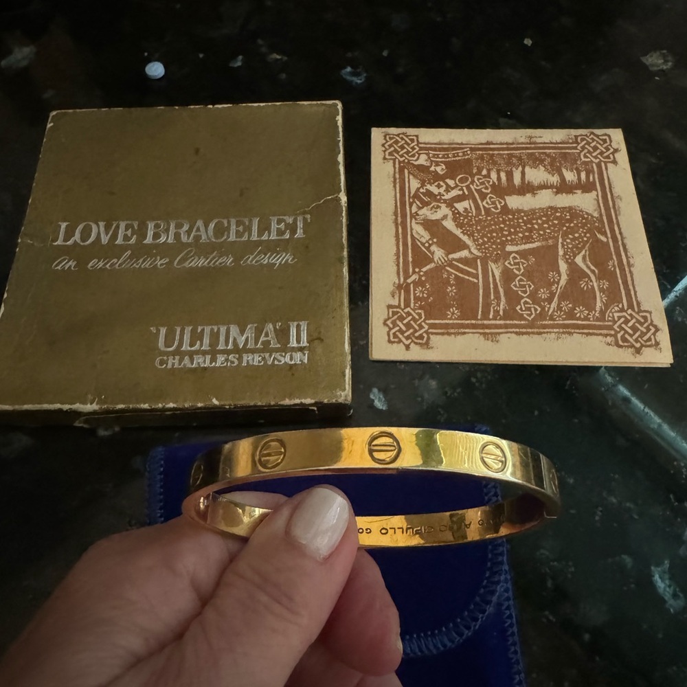 ❤️❤️CHARLES REVSON X CIPULLO LOVE BRACELET